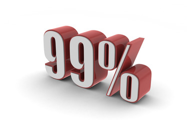 99% for what?