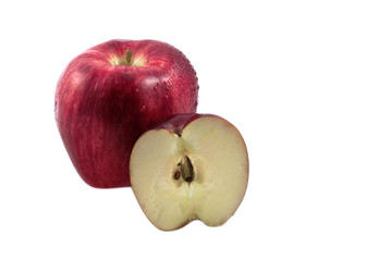 Fresh apple and part