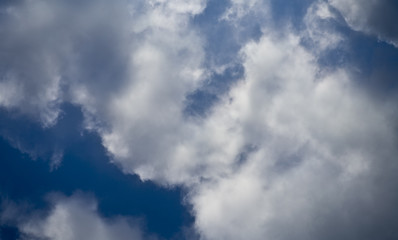 sky covered with clouds