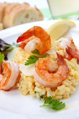 Shrimps Risotto