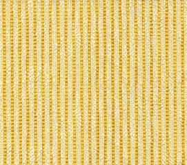 Yellow textile flax fabric wickerwork texture background