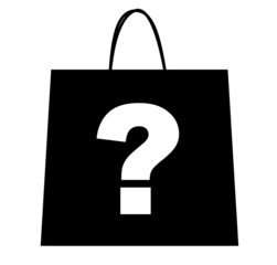 The bag with the question.