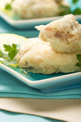 Tempura fried chicken wings
