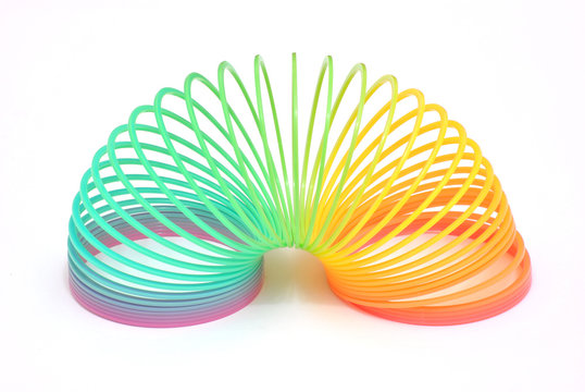 Molla a spirale colorata