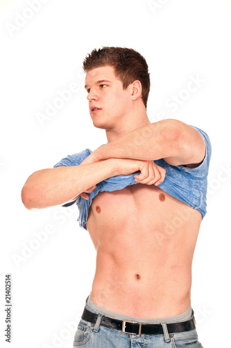 sexy shirt off Stringy vaginal discharge