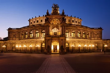 Peel and stick wall murals Theater Semperoper