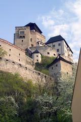 Fototapeta na wymiar castle in Trencin - Slovakia