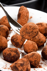 chocolate truffles.