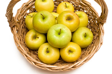 Basket With Golden Apples