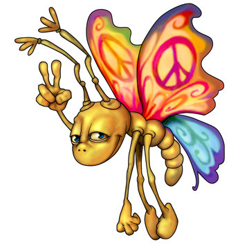 friedens schmetterling