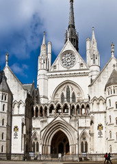 Fototapeta premium Royal courts of justice