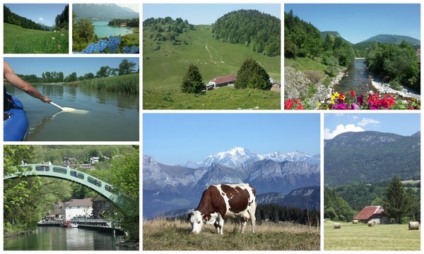 pays de Savoie en été