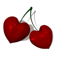Cherry hearts