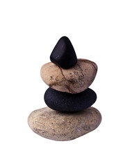 Stones isolated