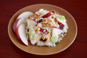 healthy apple salad