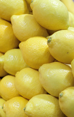 Citrons jaunes pour citronnade acidulée