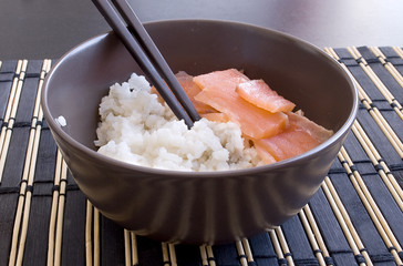 Rice with fish