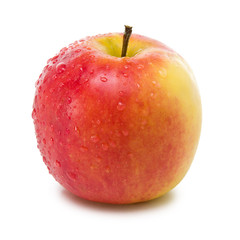 fresh elstar apple isolated on white background