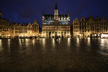 Fototapeta na wymiar Bruksela, Belgia - ratusz