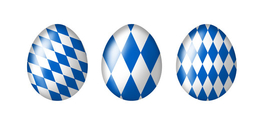 Kollektion bayerischer Eier