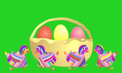 wielkanocny koszyk © Lasa