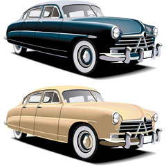 old-fashioned big car