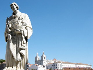 Fototapeta na wymiar Heiliger Vinzenz in Lissabon