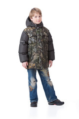 Fototapeta premium Children In Fashionable clothing