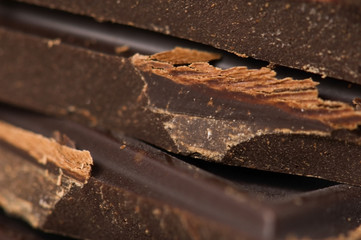 Chopped chocolate