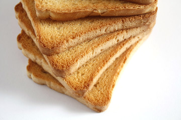 biscottes en éventail