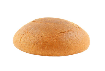 Rye-bread isolated on white background