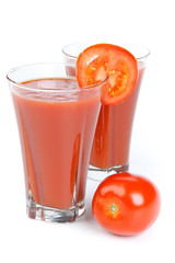 Fresh tomato juice