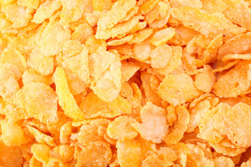 Background of the Crispy corn flakes