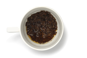 Tea Leaves Bottoms Cup