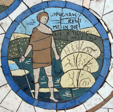 David, Mosaic, Mount Of Beatitudes