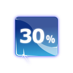 Picto 30 % - Icon percentage