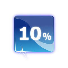 Picto 10 % - Icon percentage