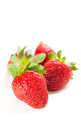 raw fresh strawberry