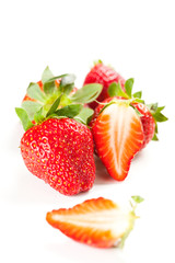 raw fresh strawberry