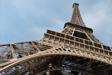 Structure métallique de la Tour Eiffel