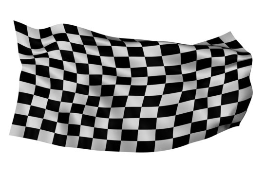 drapeau damier noir et blanc formule 1