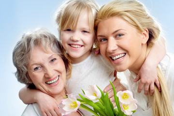 Joyful people