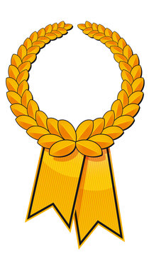 Les lauriers de la Gloire - médaille d'or