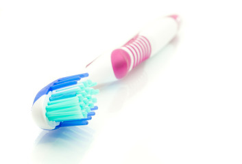 Healthy lifestyle - modern toothbrush