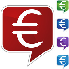 Obraz premium Euros Money Sign