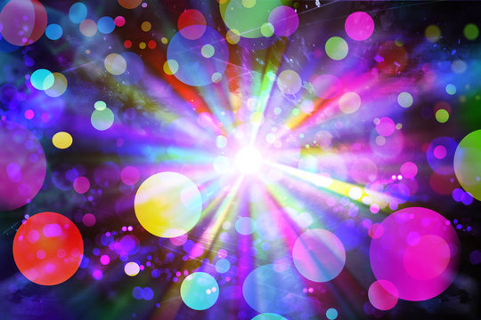 crazy disco lights