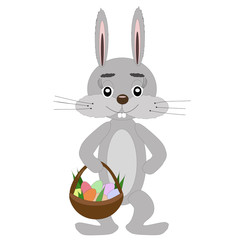 Bunny with Basket