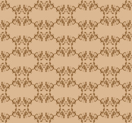 Obraz premium Seamless ornament vector