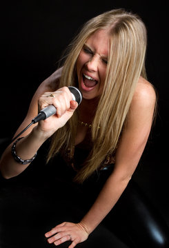 Rock Star Girl Singing