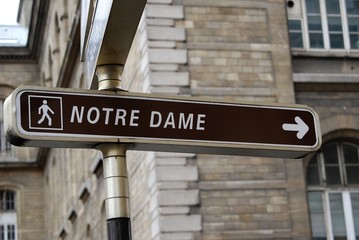 Obraz premium notre dame